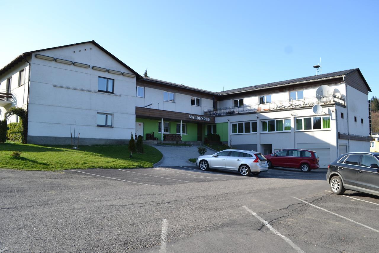 Pension Waldesruh Linz Bagian luar foto